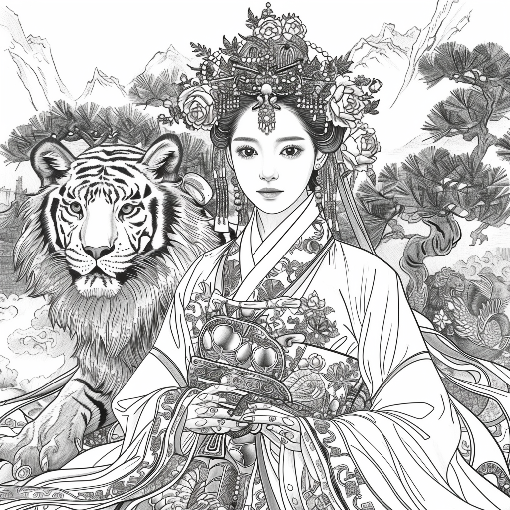 he Queen and the Tiger