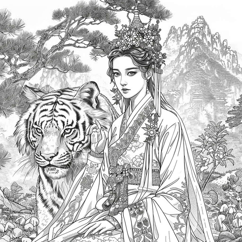 he Queen and the Tiger