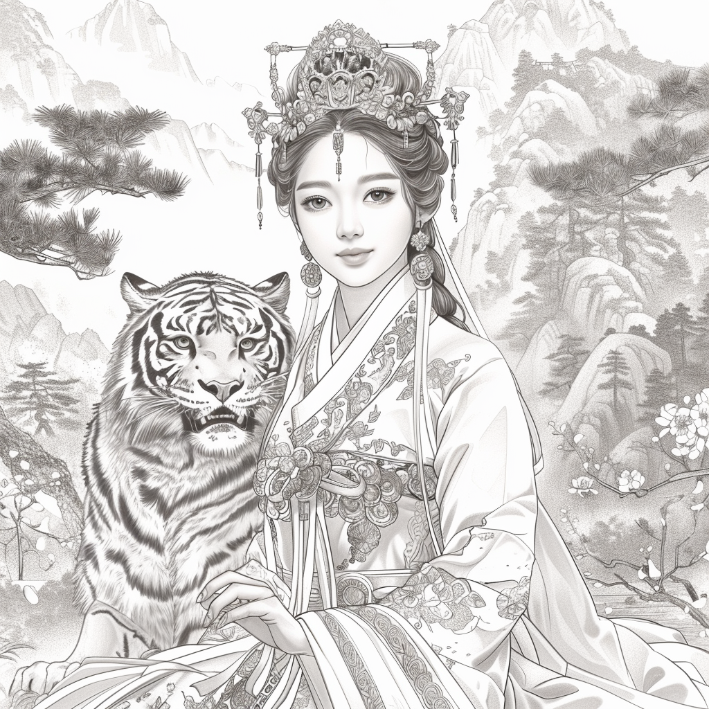 he Queen and the Tiger