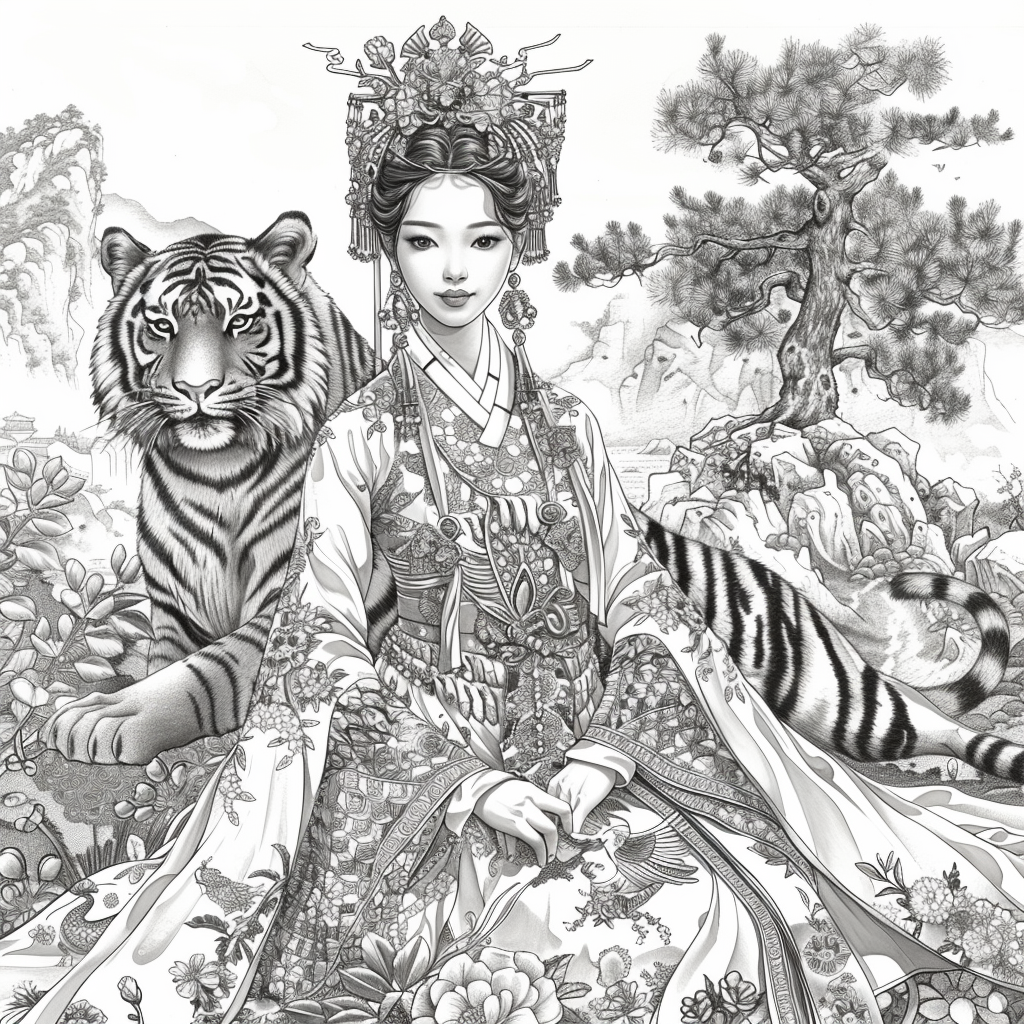 he Queen and the Tiger