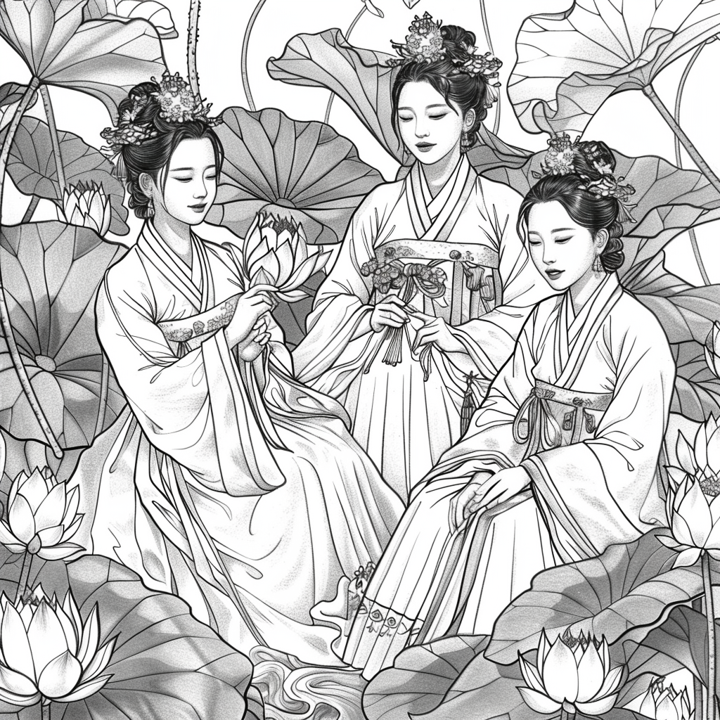 Maidens of the Lotus Pond