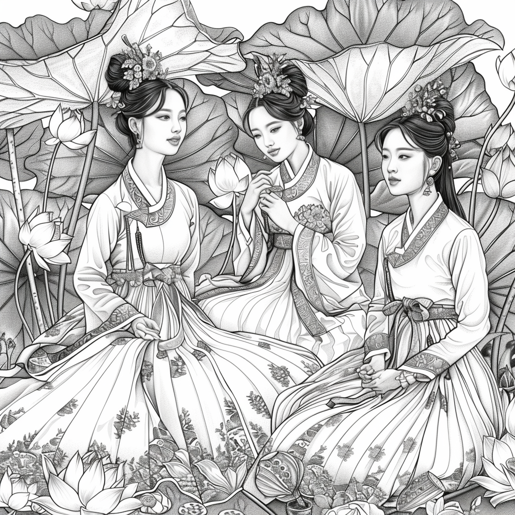 Maidens of the Lotus Pond