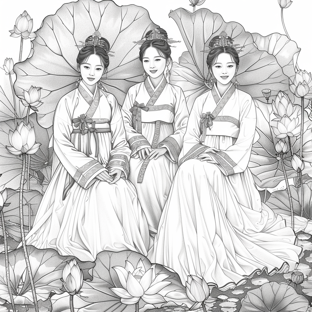 Maidens of the Lotus Pond