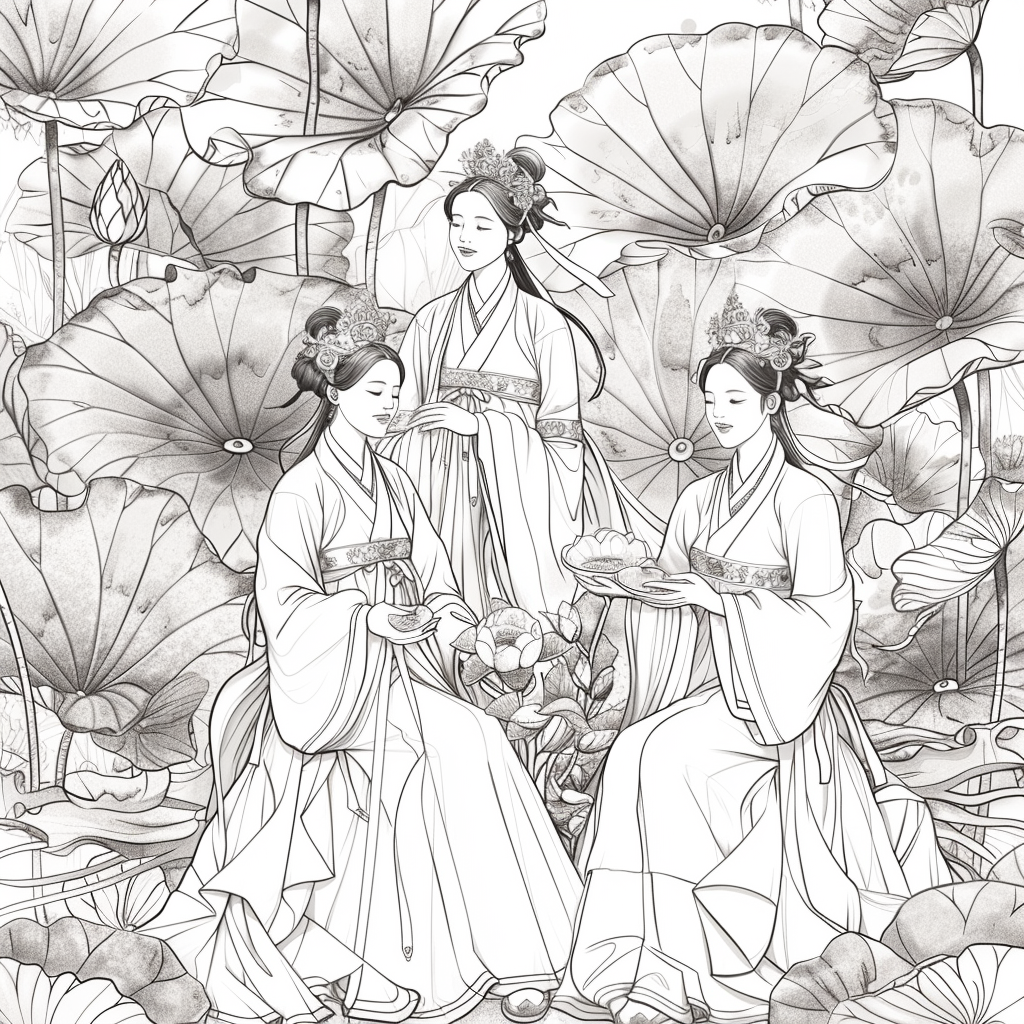 Maidens of the Lotus Pond
