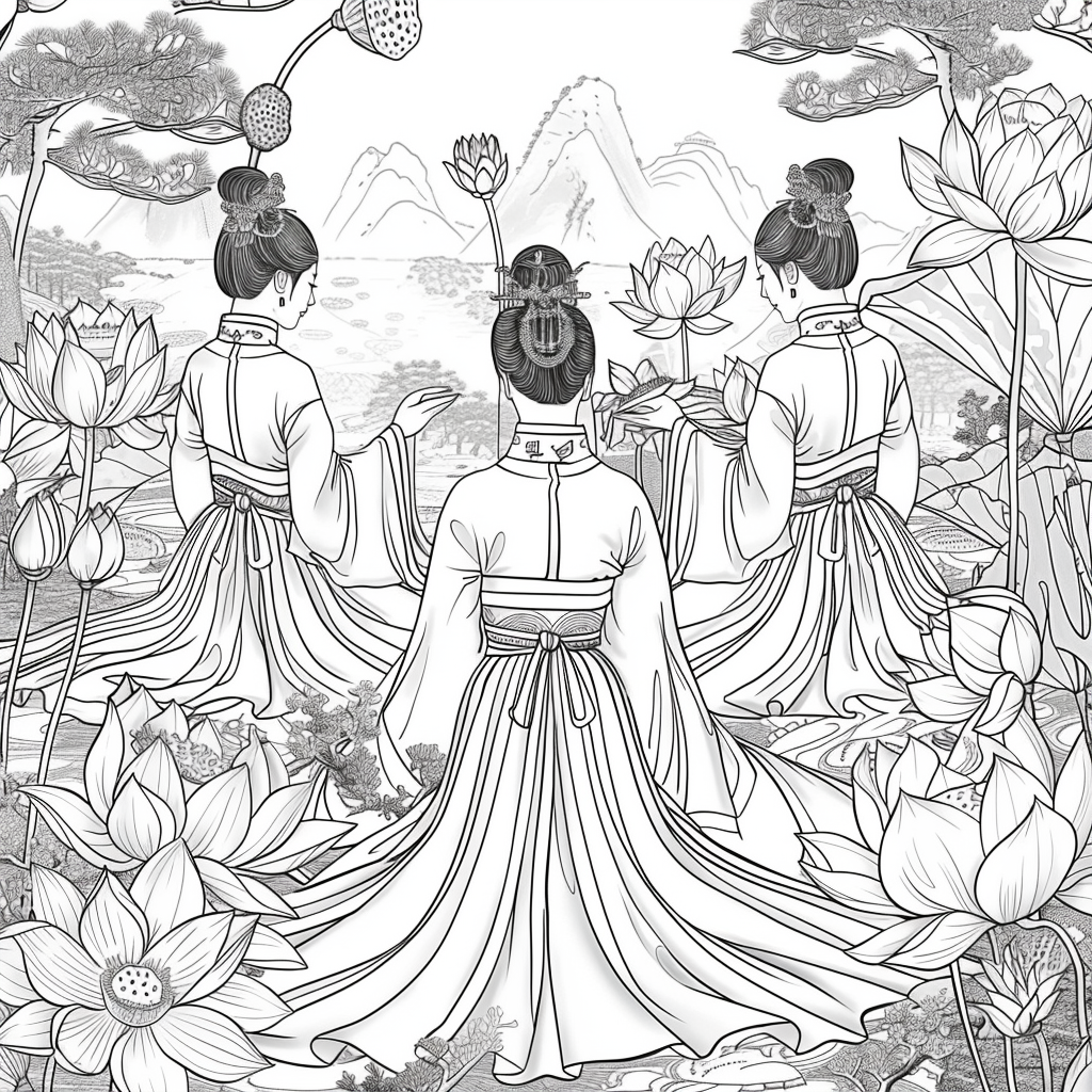 Maidens of the Lotus Pond