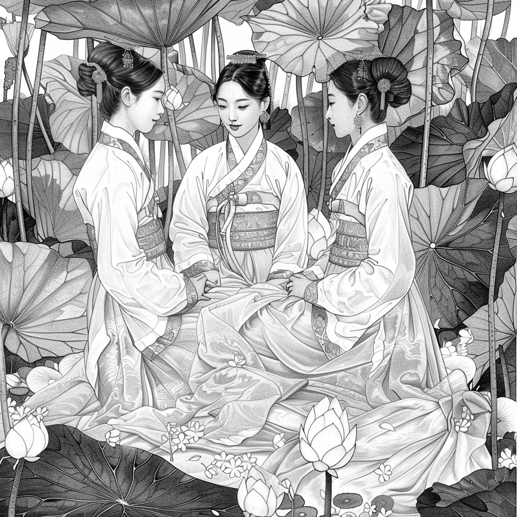 Maidens of the Lotus Pond