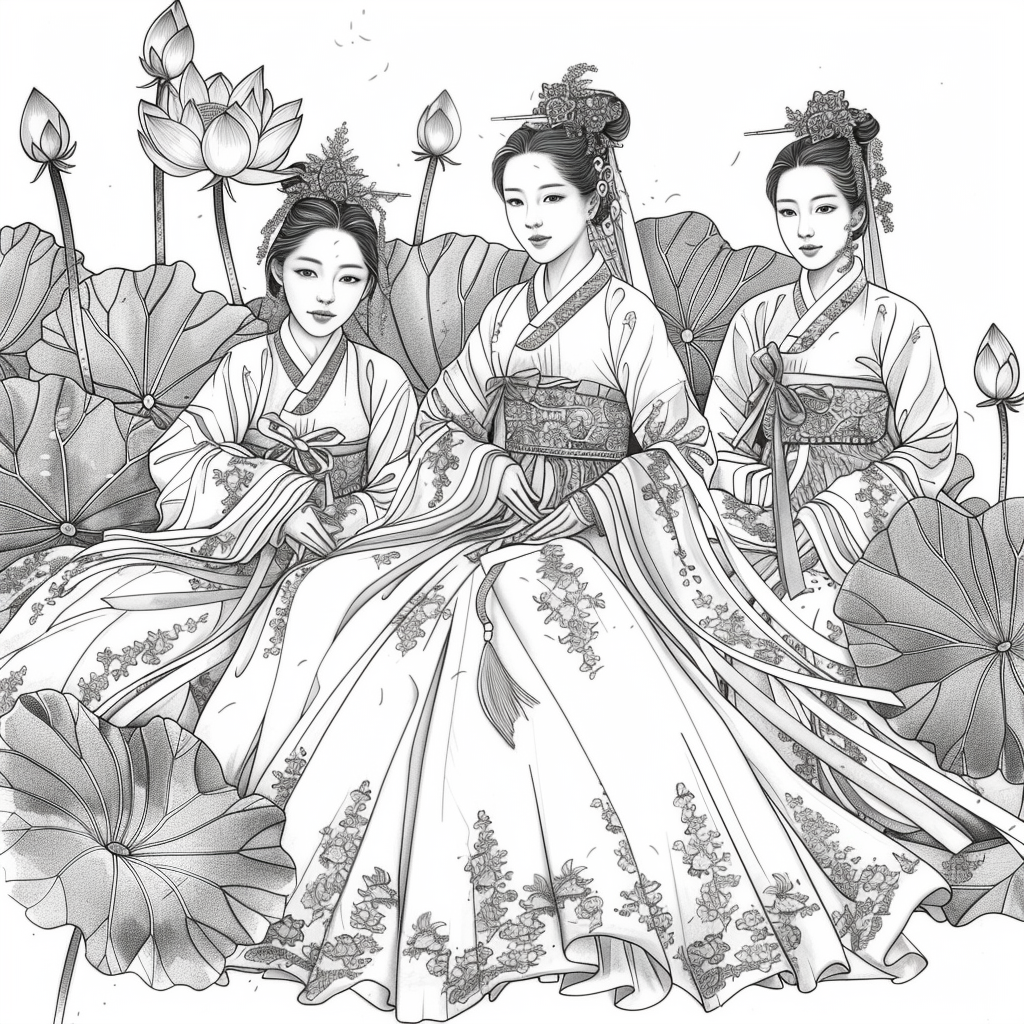 Maidens of the Lotus Pond