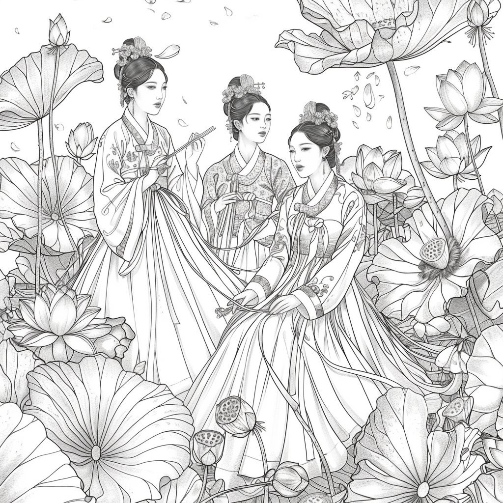 Maidens of the Lotus Pond