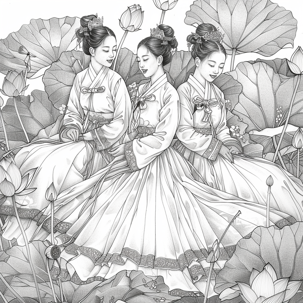 Maidens of the Lotus Pond