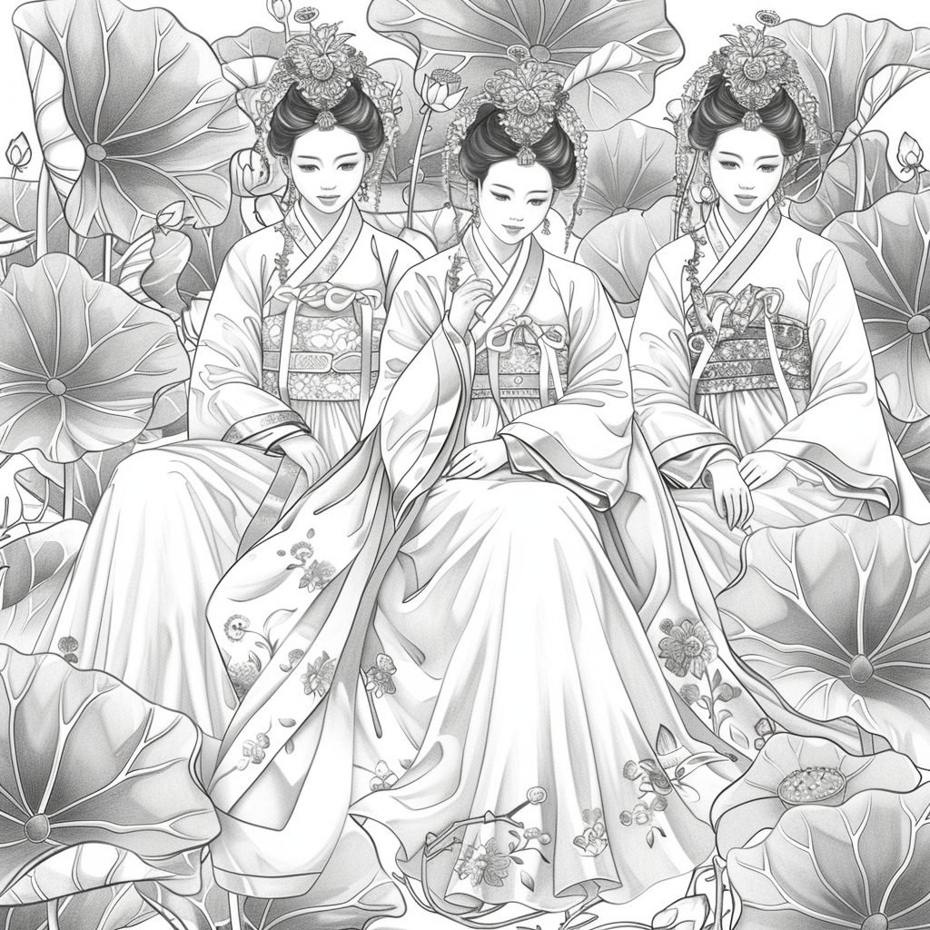 Maidens of the Lotus Pond
