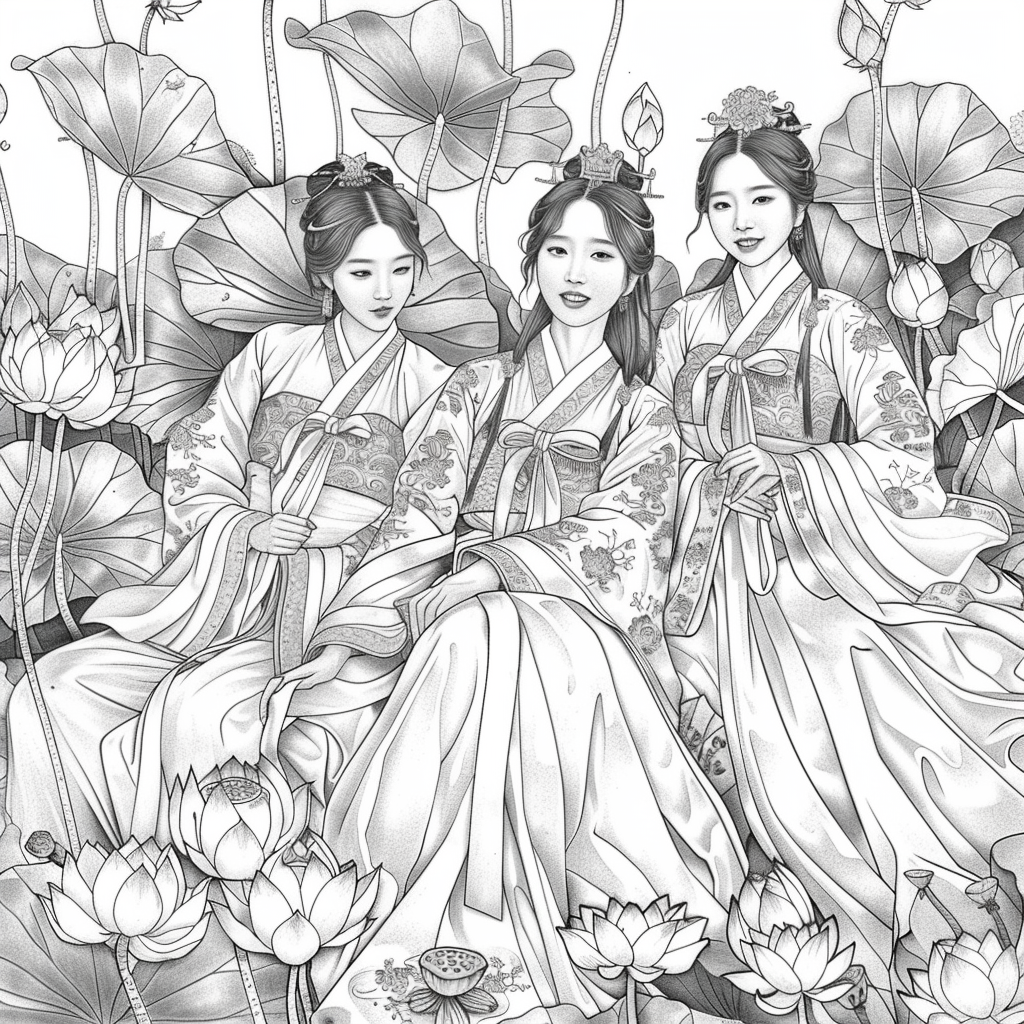 Maidens of the Lotus Pond