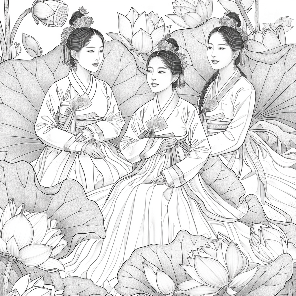 Maidens of the Lotus Pond