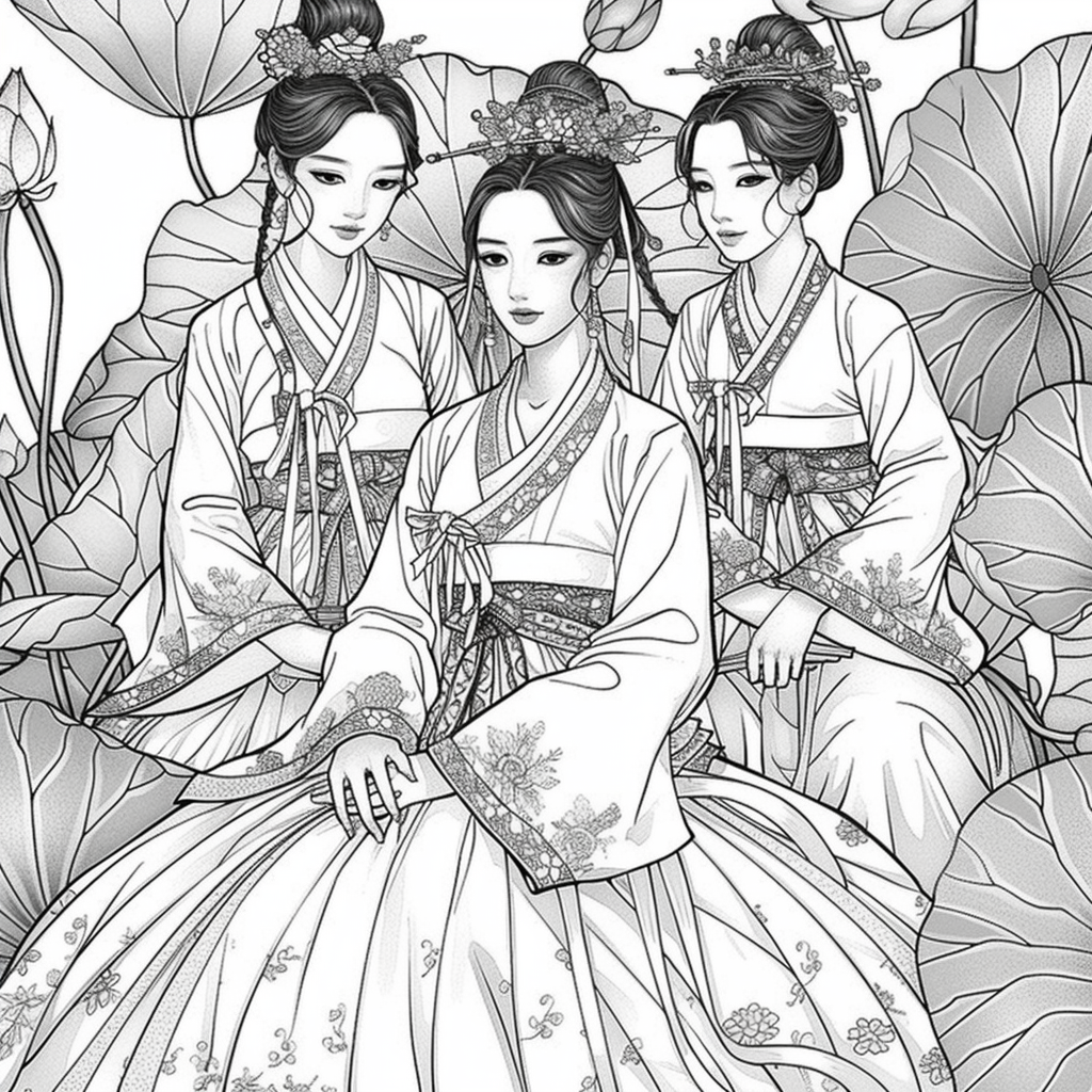 Maidens of the Lotus Pond