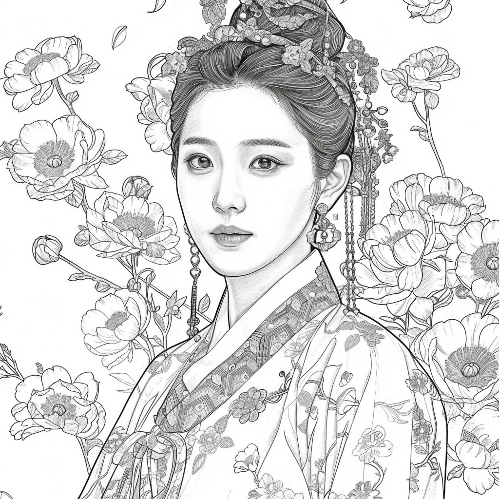 The Radiant Bride of Blossoms