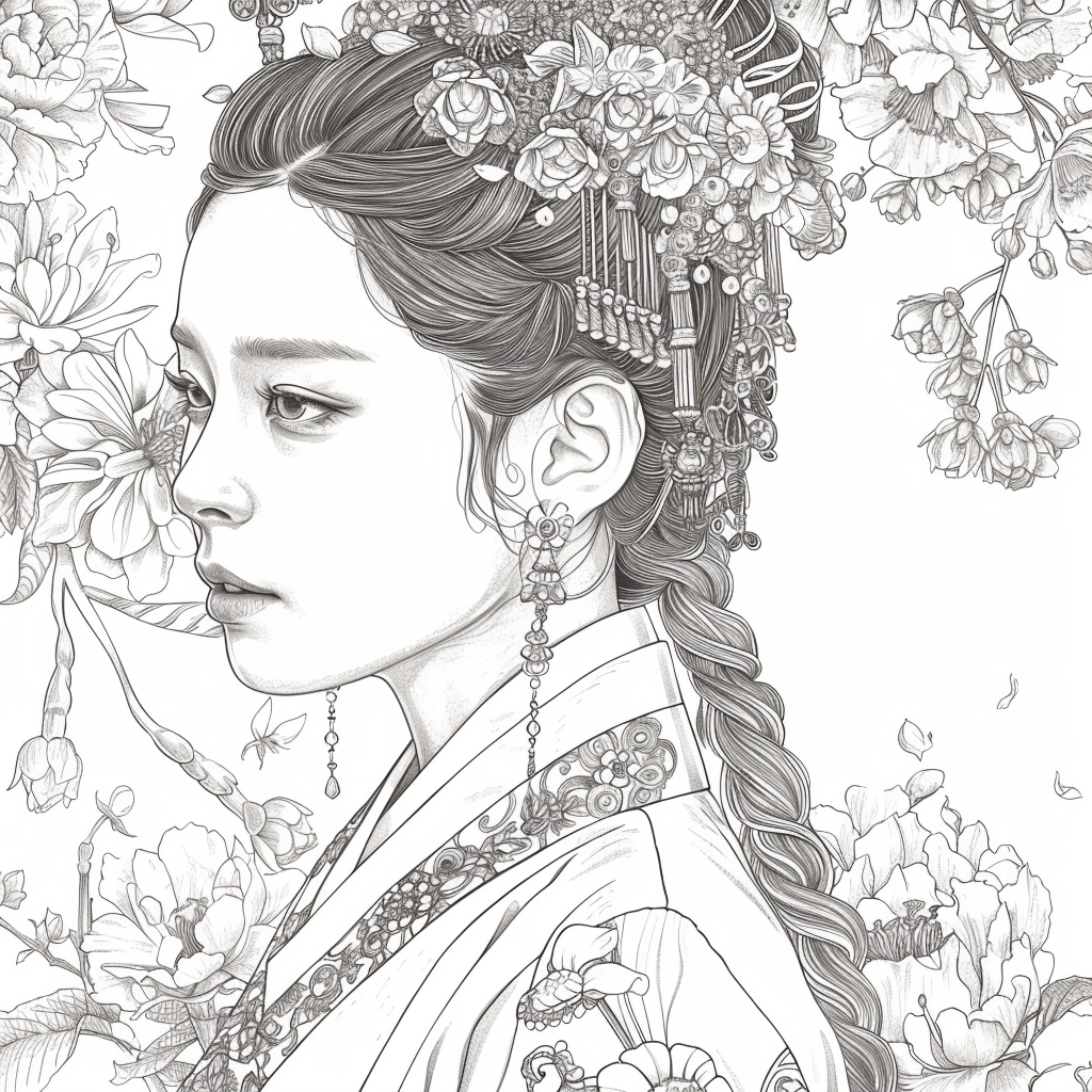 The Radiant Bride of Blossoms
