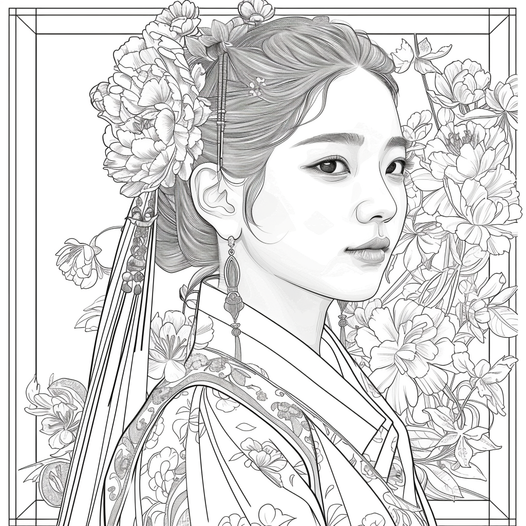 The Radiant Bride of Blossoms