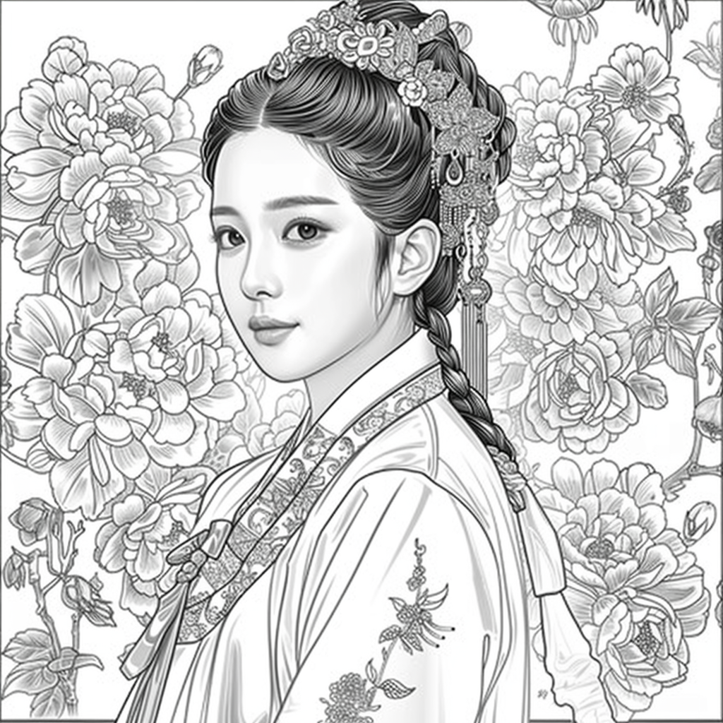 The Radiant Bride of Blossoms