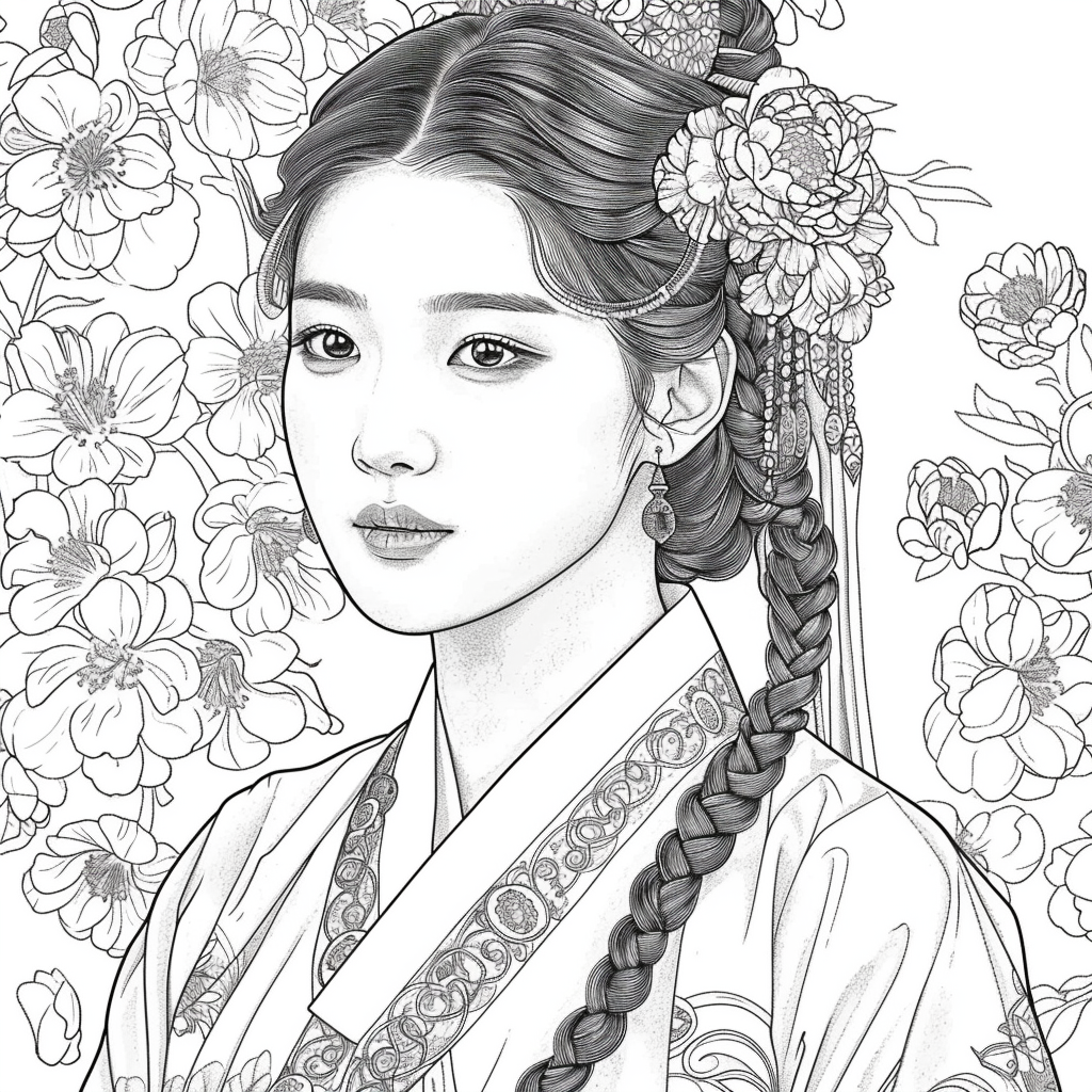 The Radiant Bride of Blossoms