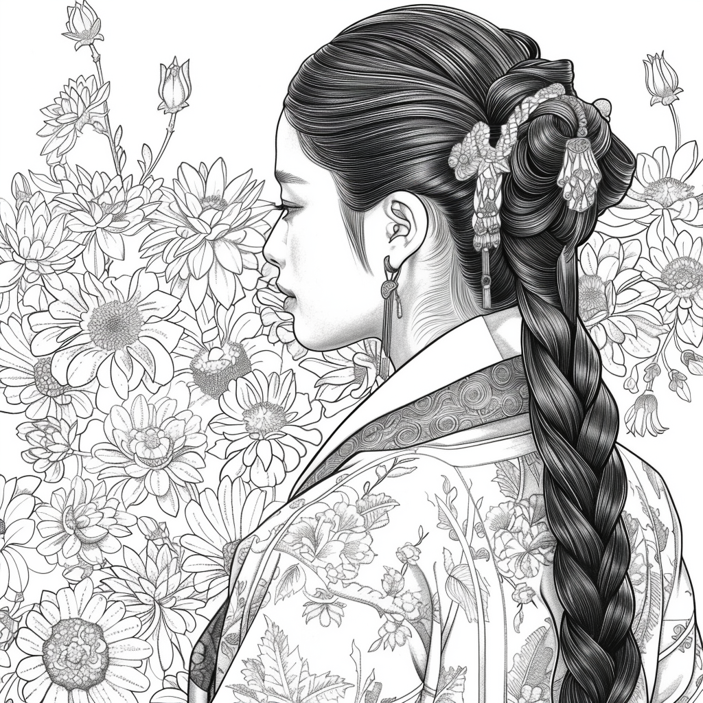 The Radiant Bride of Blossoms