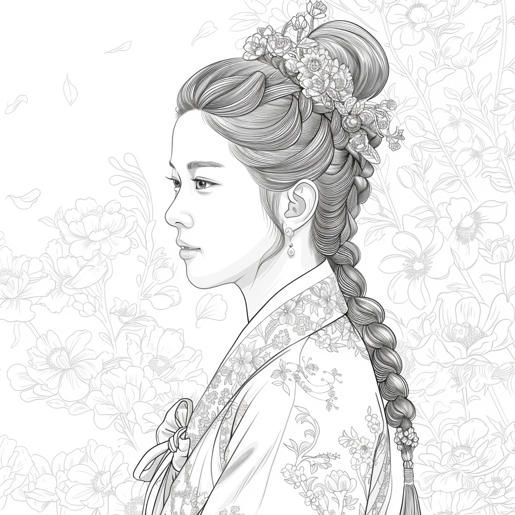 The Radiant Bride of Blossoms