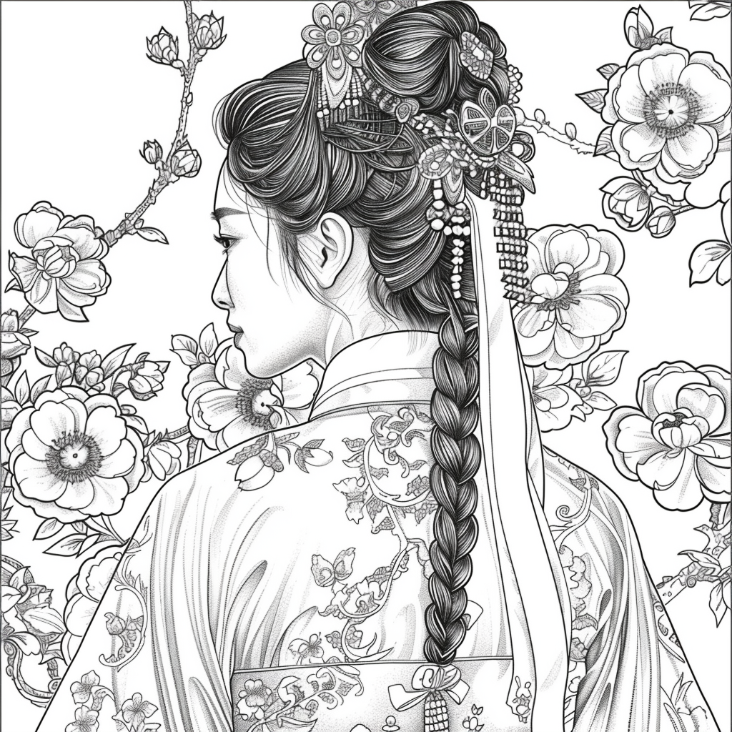 The Radiant Bride of Blossoms