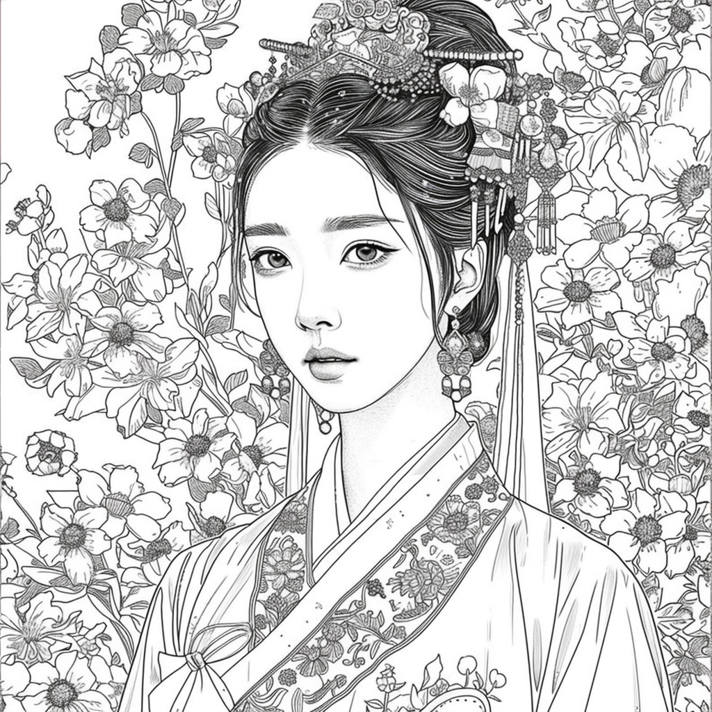 The Radiant Bride of Blossoms