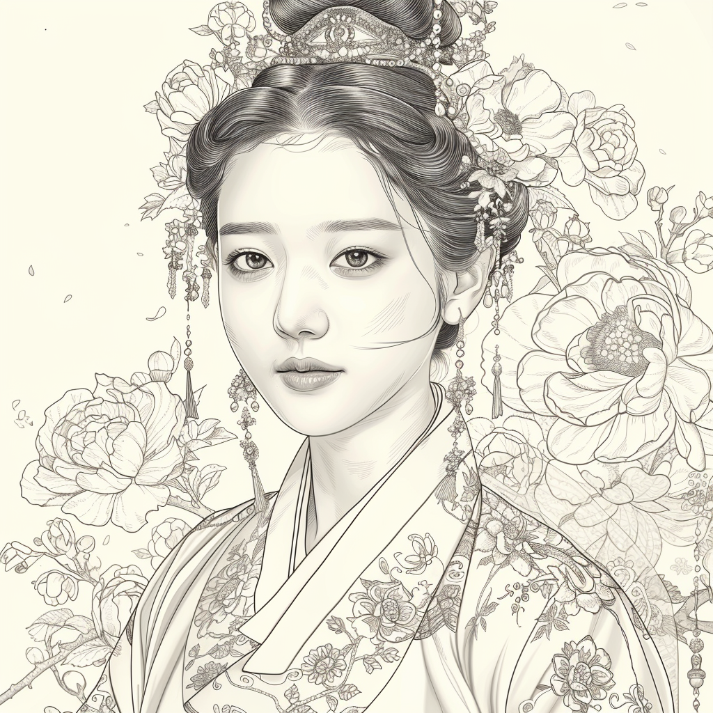 The Radiant Bride of Blossoms