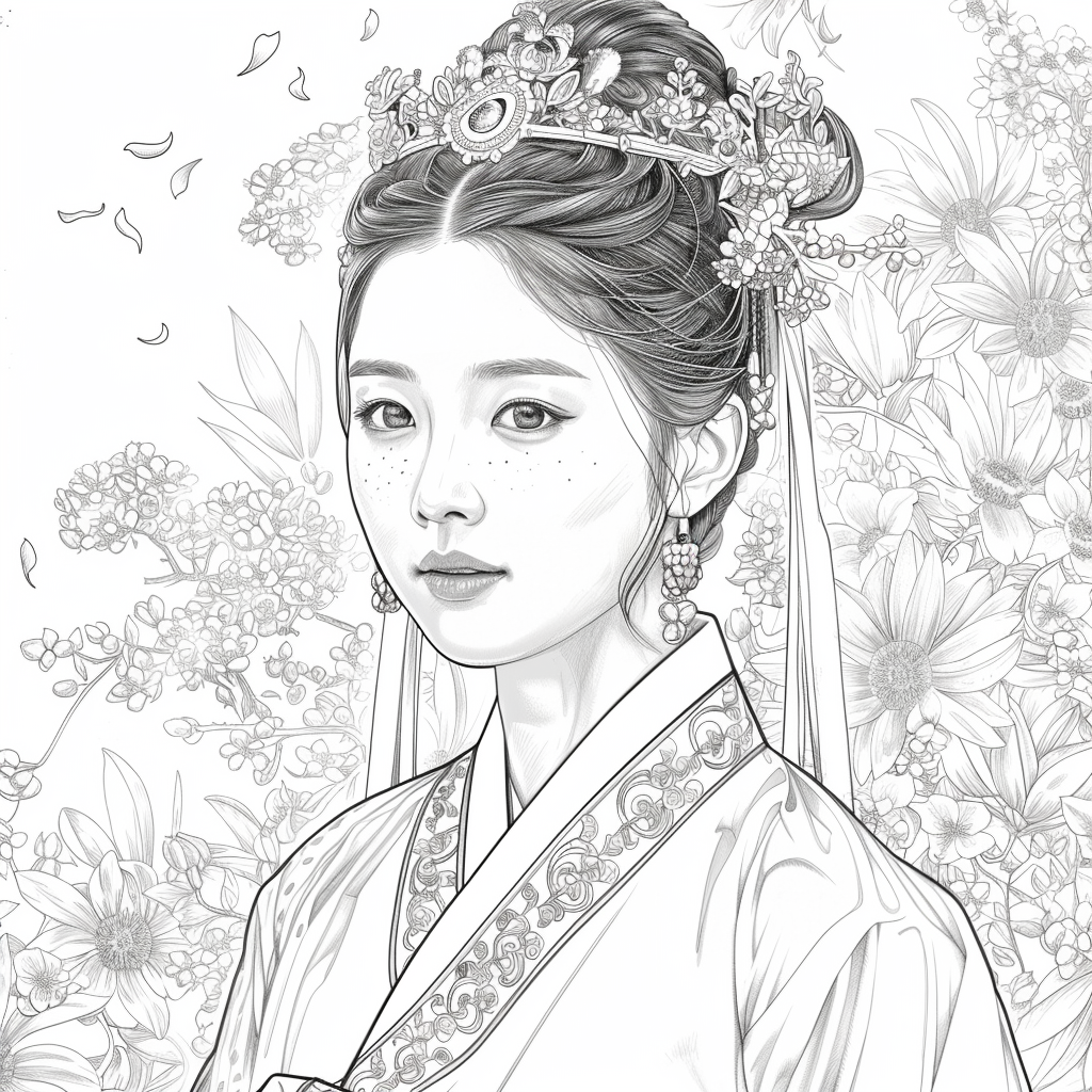The Radiant Bride of Blossoms