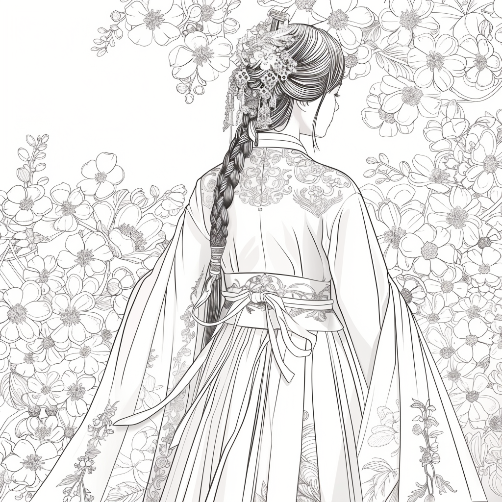 The Radiant Bride of Blossoms