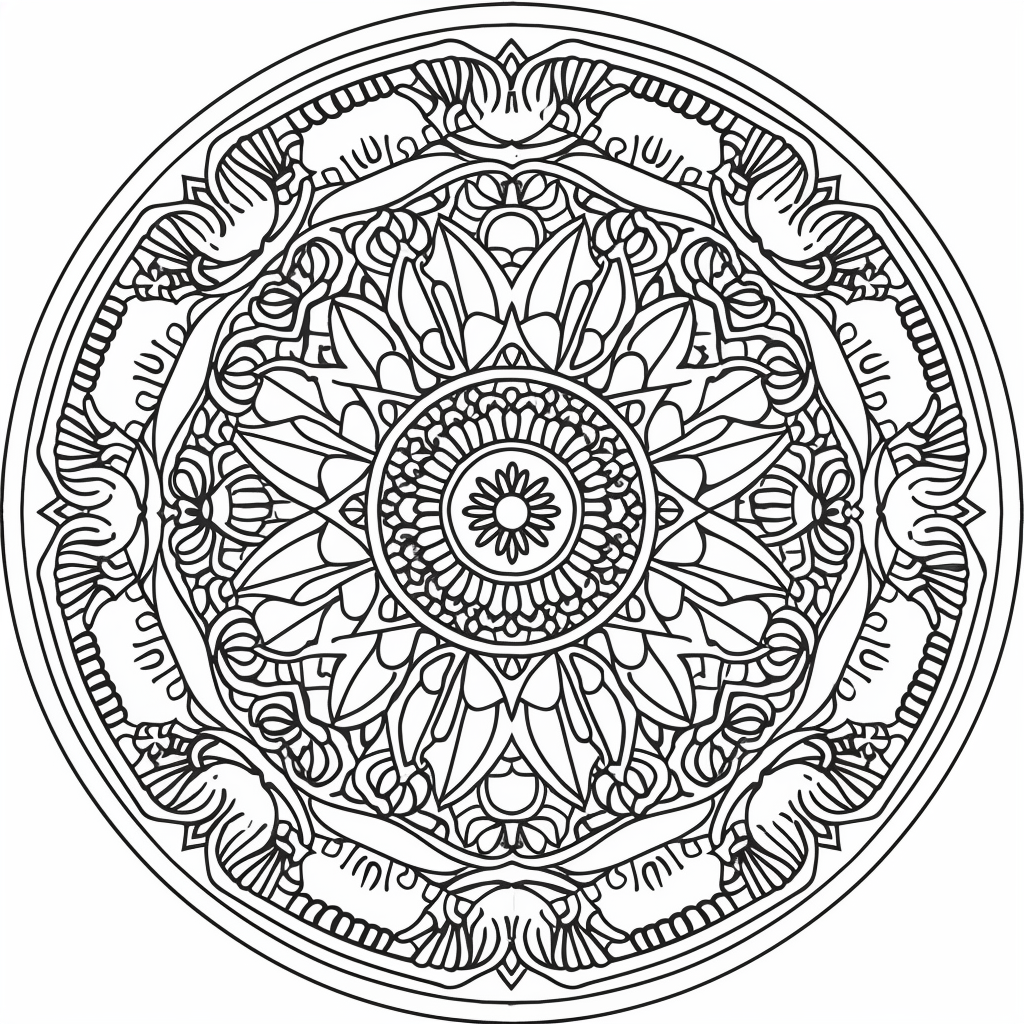 Radiant Harmony Mandala