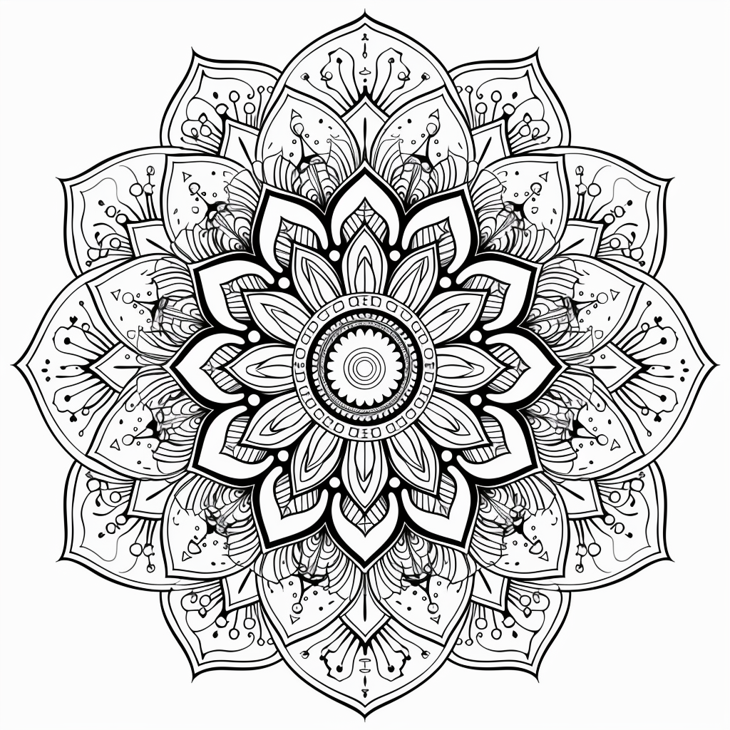 Radiant Harmony Mandala