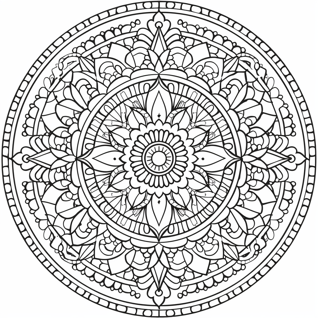 Radiant Harmony Mandala