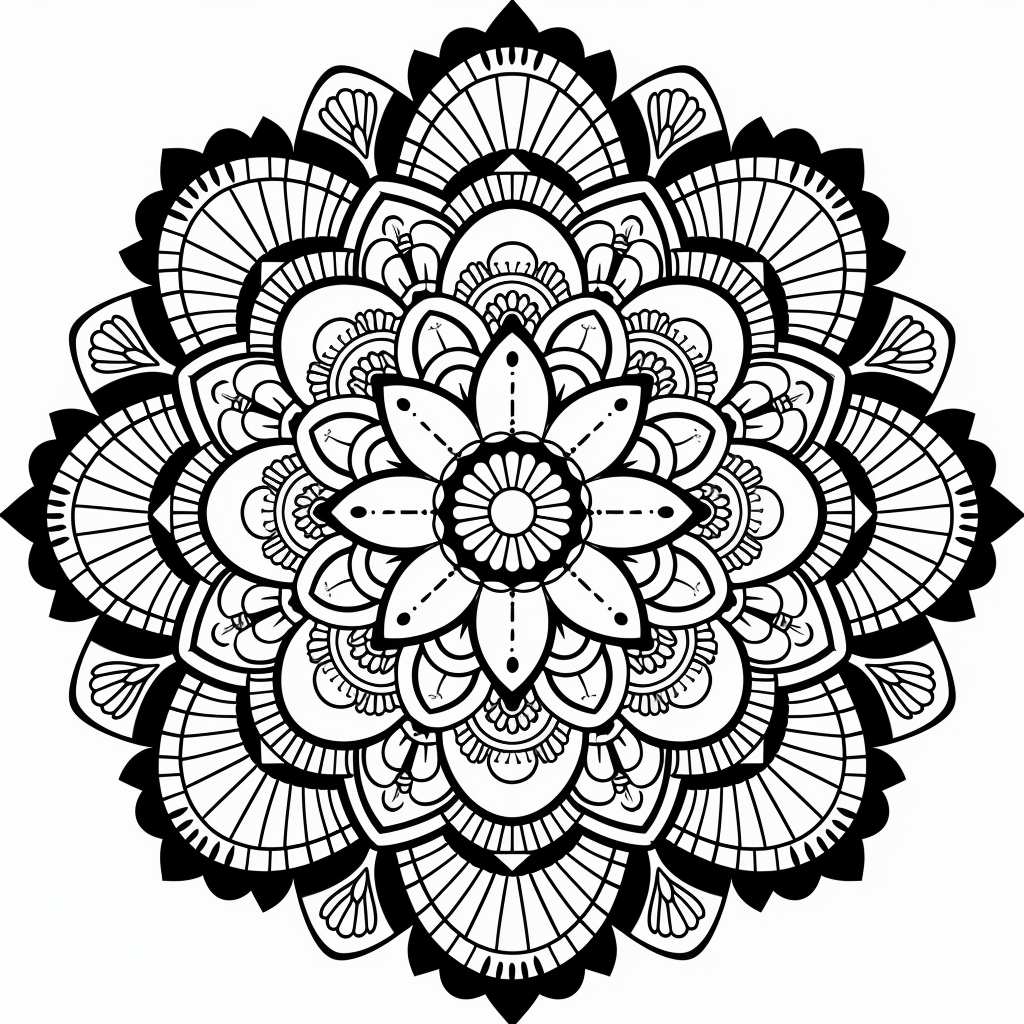 Radiant Harmony Mandala