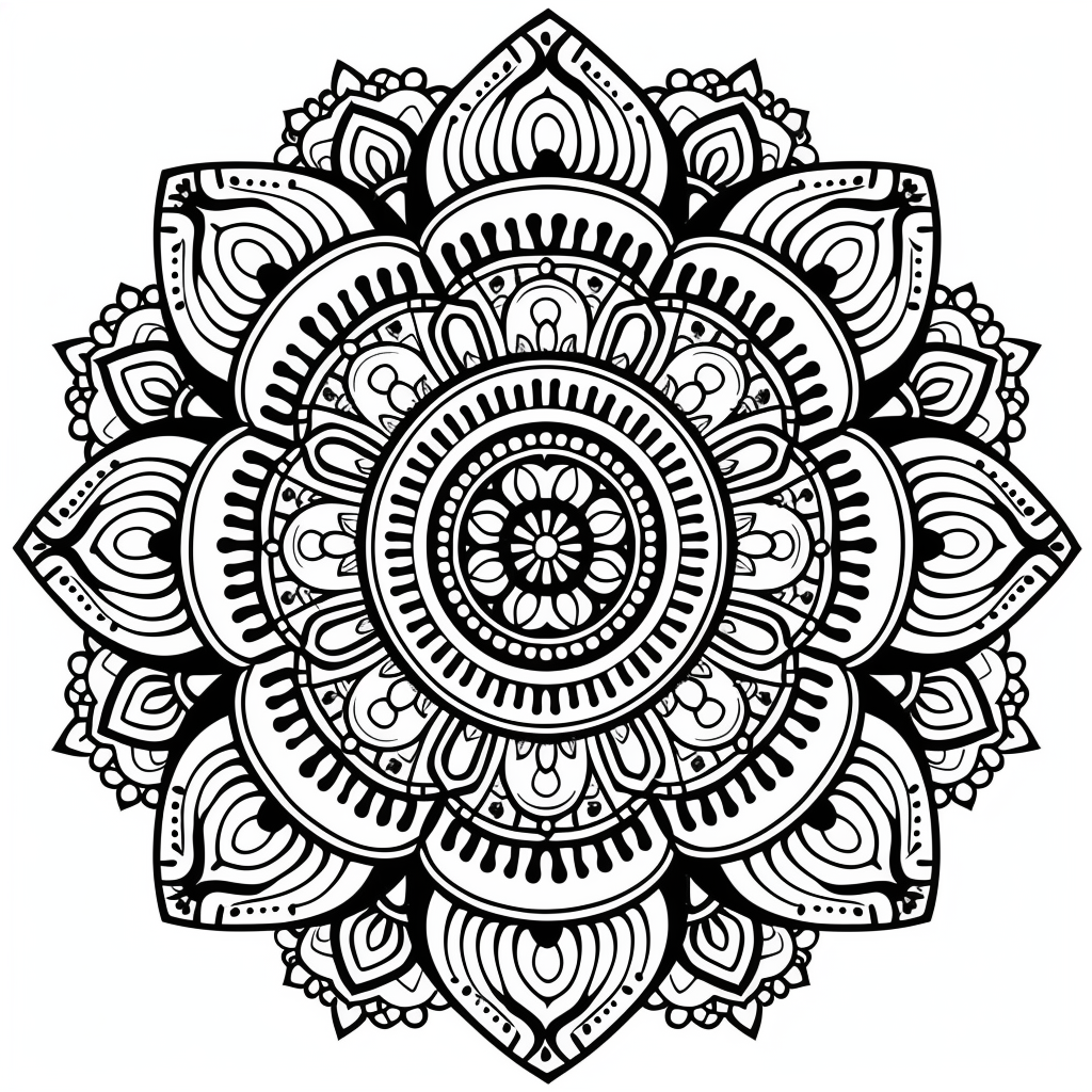 Radiant Harmony Mandala