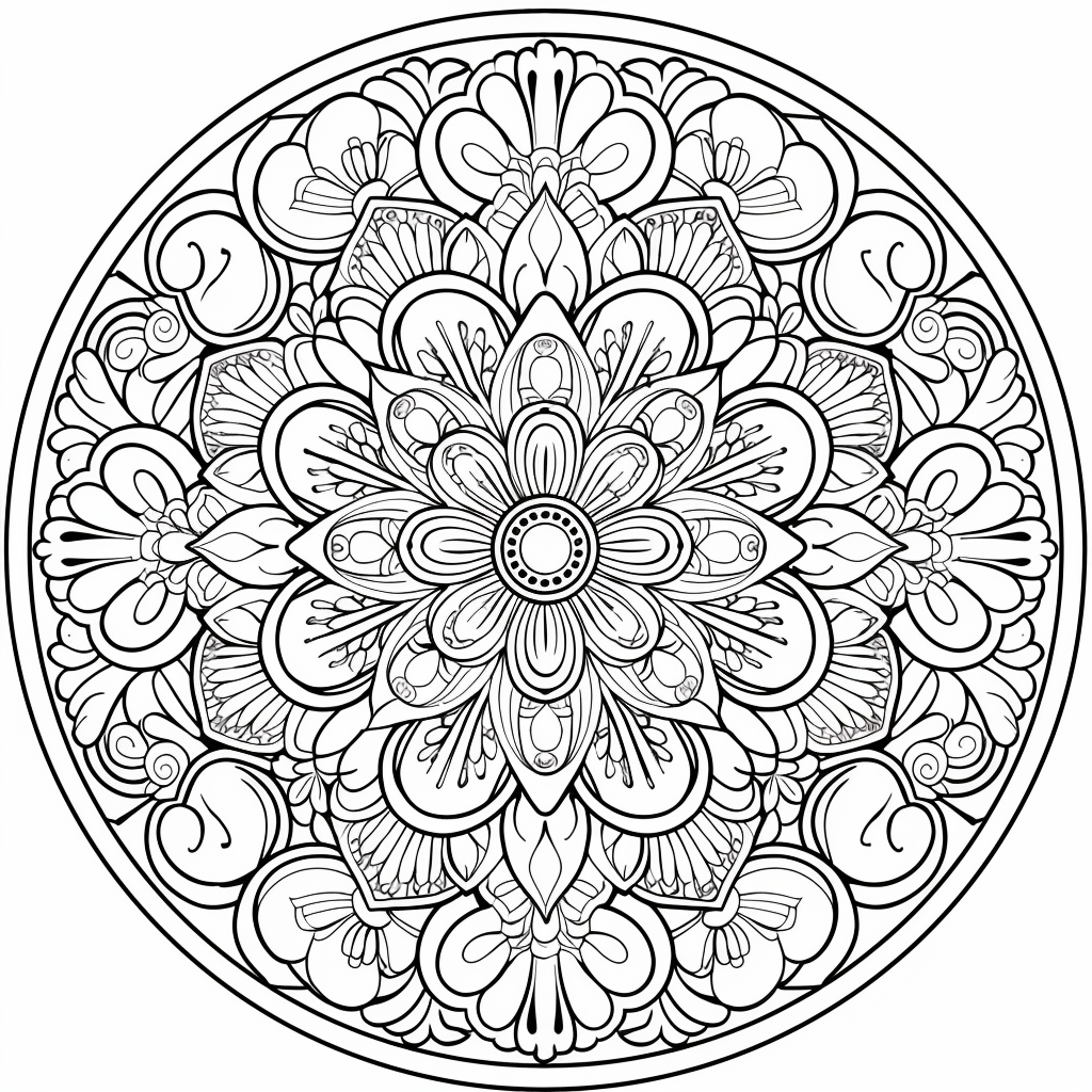 Radiant Harmony Mandala
