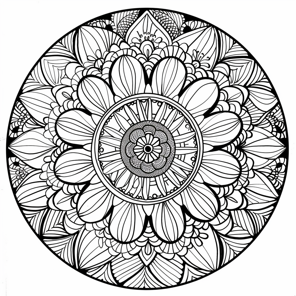 Radiant Harmony Mandala