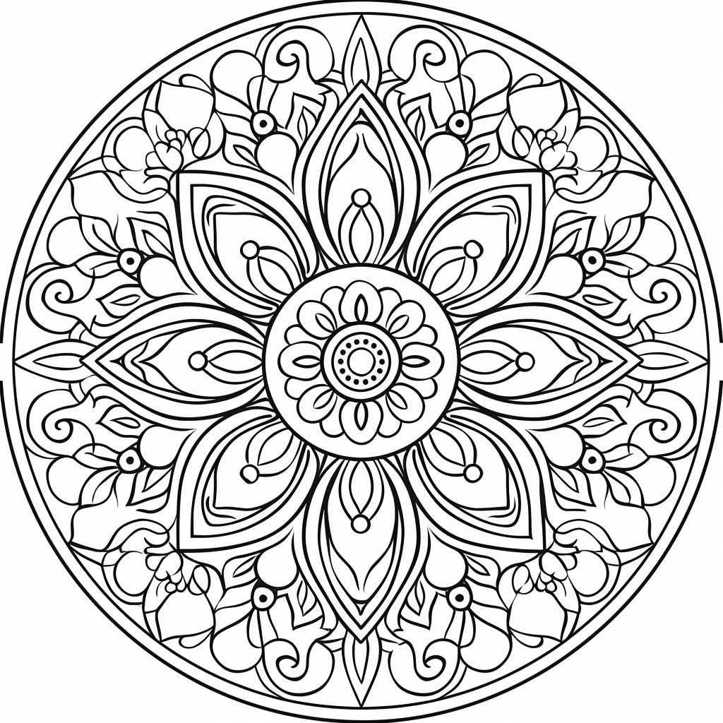Radiant Harmony Mandala