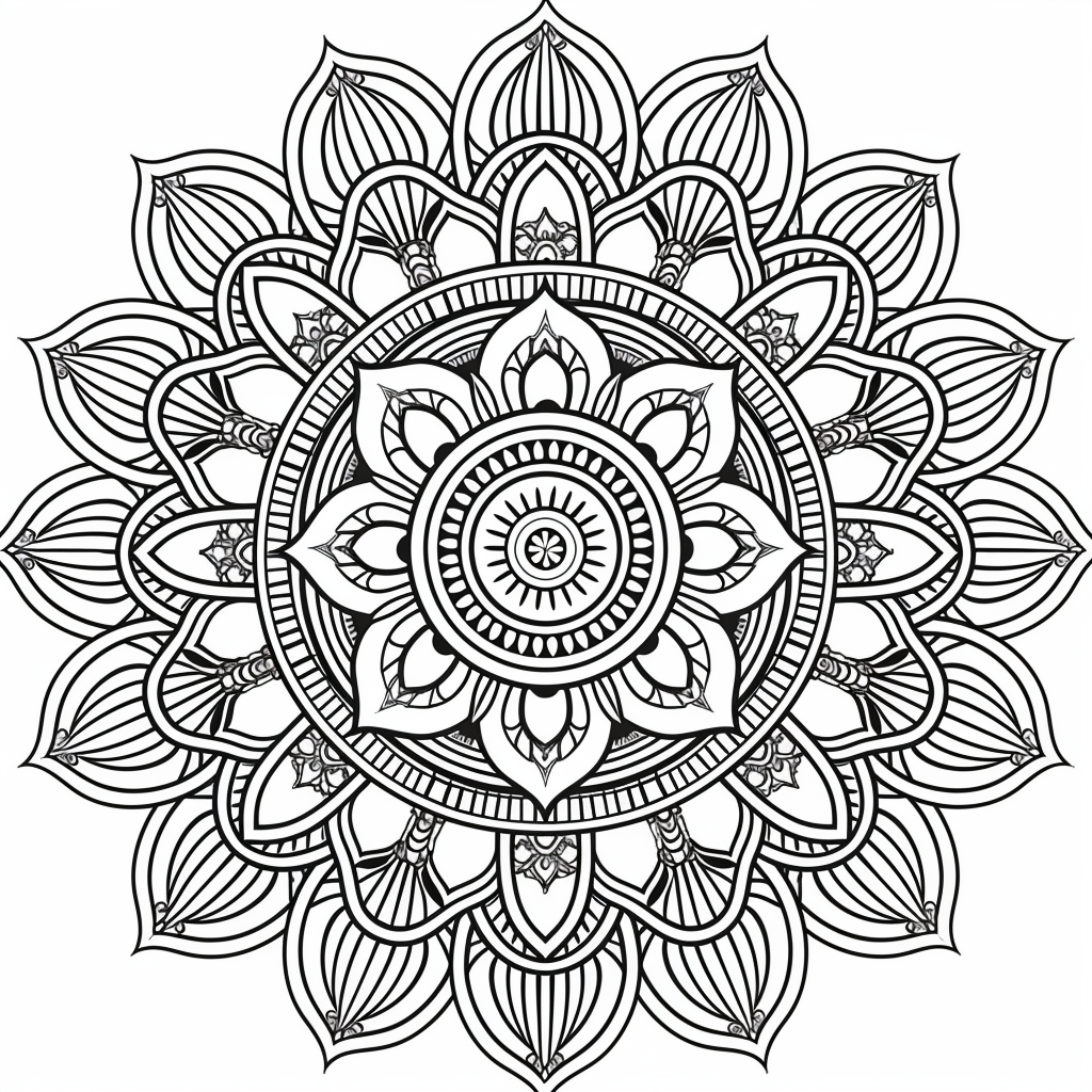 Radiant Harmony Mandala