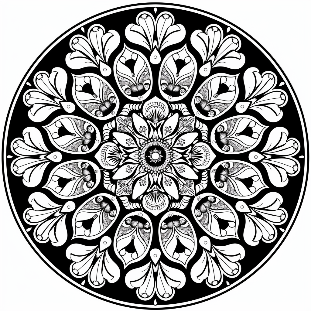 Radiant Harmony Mandala