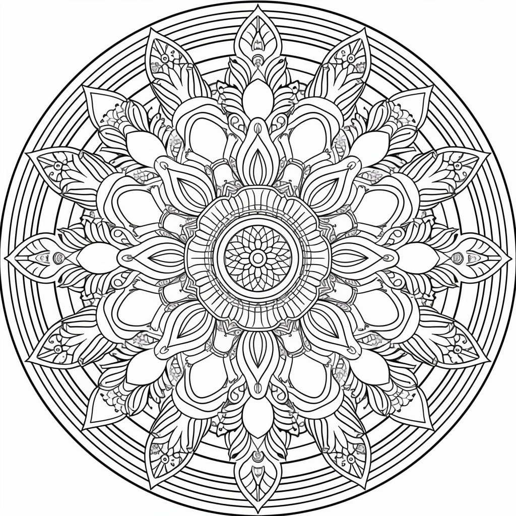 Radiant Harmony Mandala