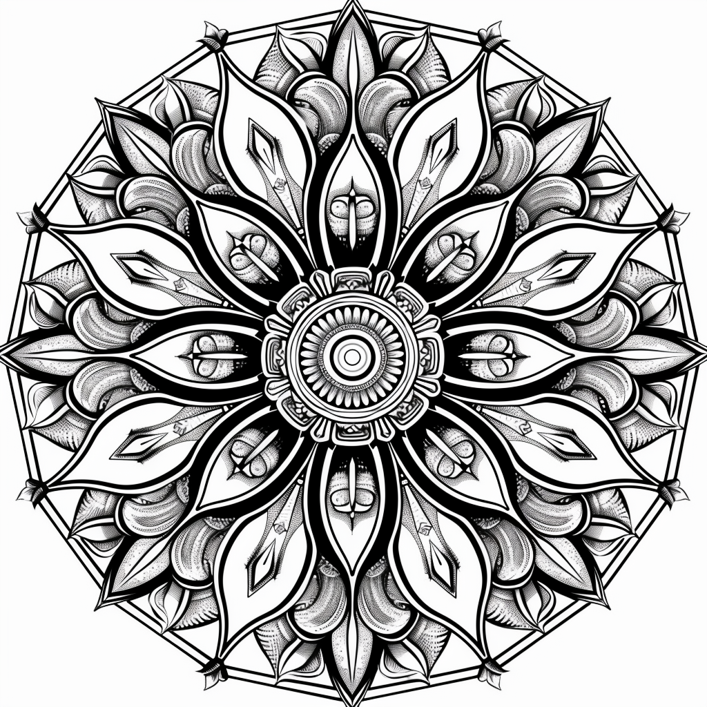 Radiant Harmony Mandala