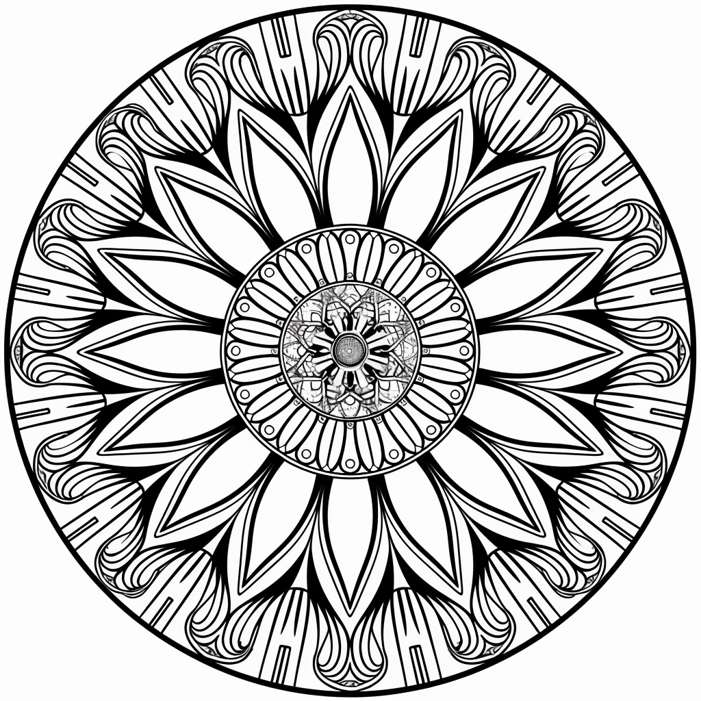 Radiant Harmony Mandala