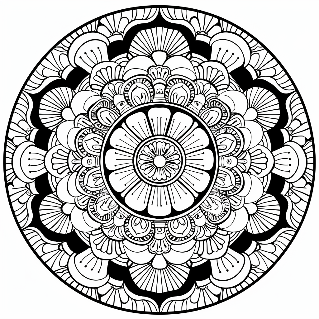 Radiant Harmony Mandala