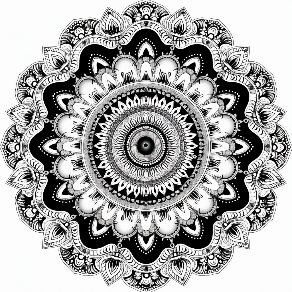 Radiant Harmony Mandala
