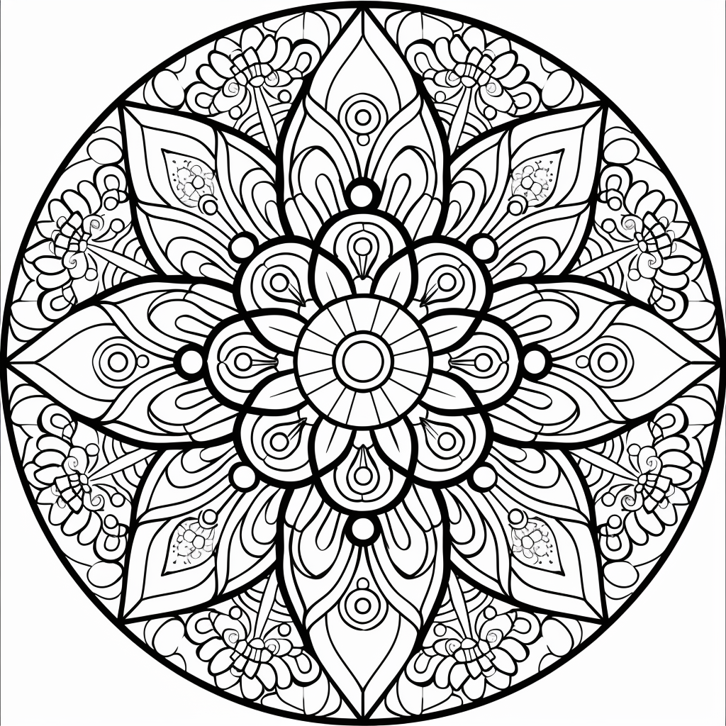 Radiant Harmony Mandala