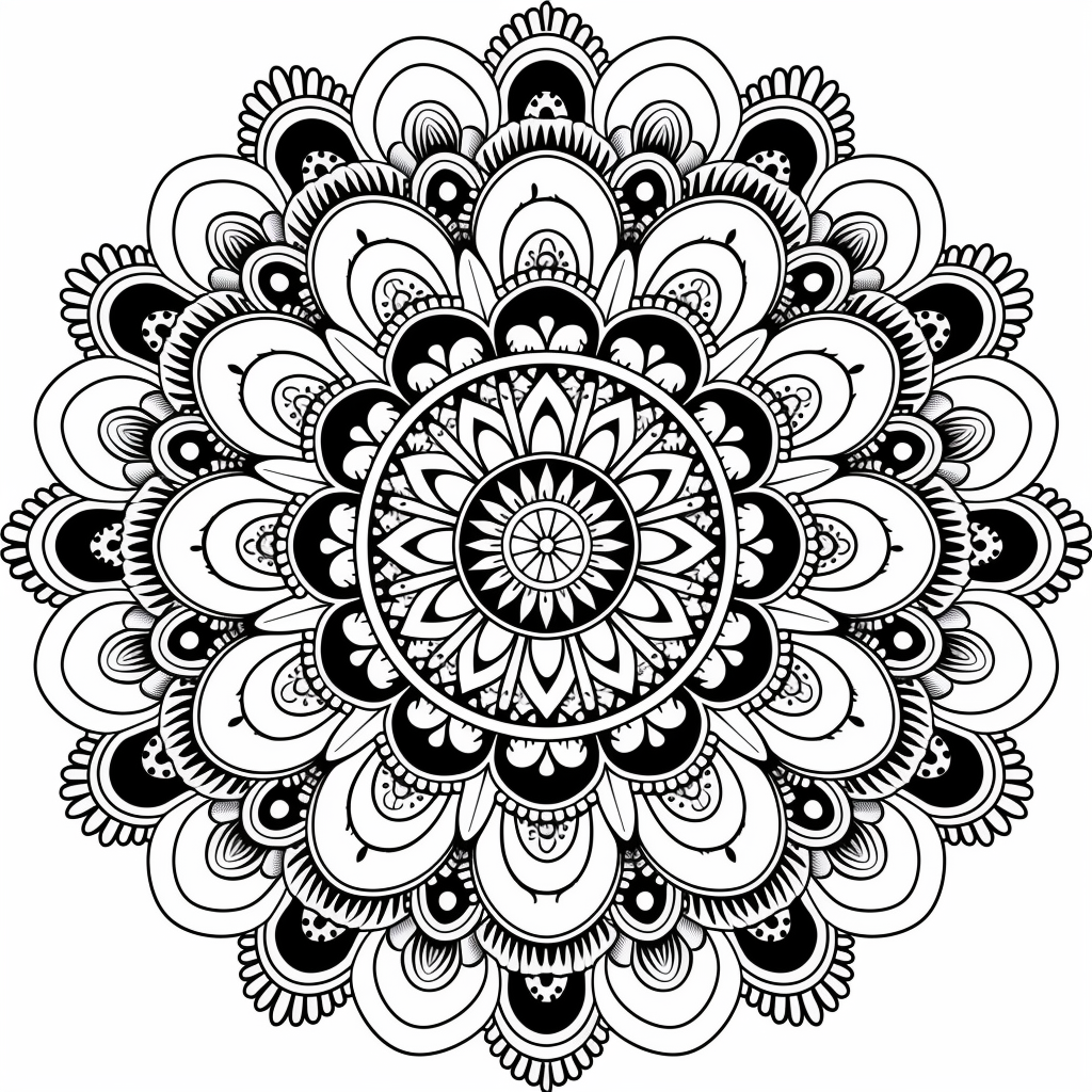 Radiant Harmony Mandala