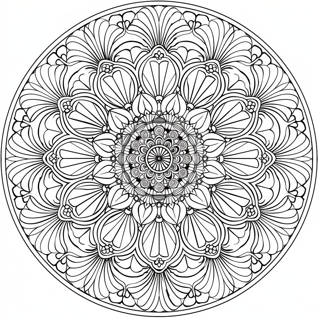 Radiant Harmony Mandala