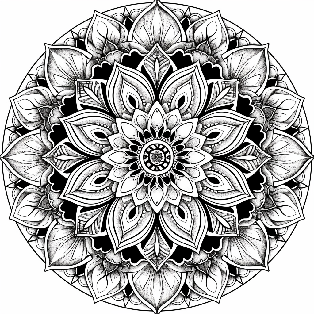 Radiant Harmony Mandala