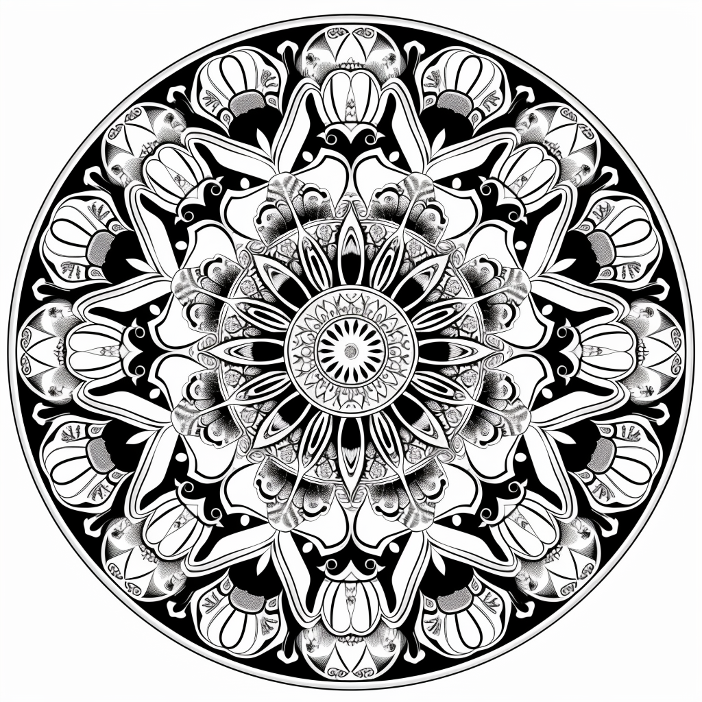 Radiant Harmony Mandala