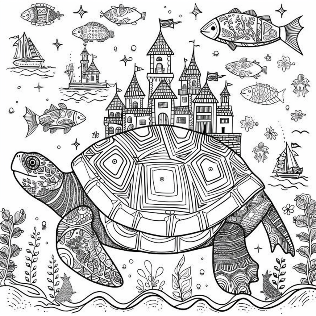 Turtle Kingdom – The Floating Castle of the Coral Sea